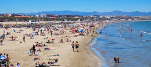 Playas de la Malvarrosa y Cabanyal