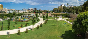 Visitar jardines del rio Turia en Valencia